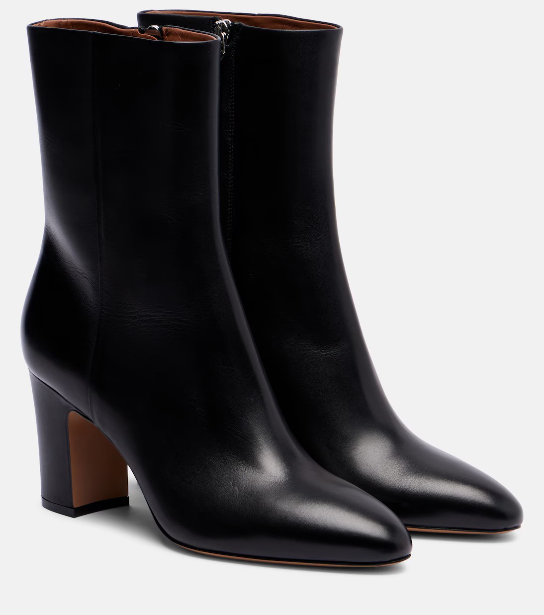 Paris Texas, Lavinia 75 Leather Ankle Boots