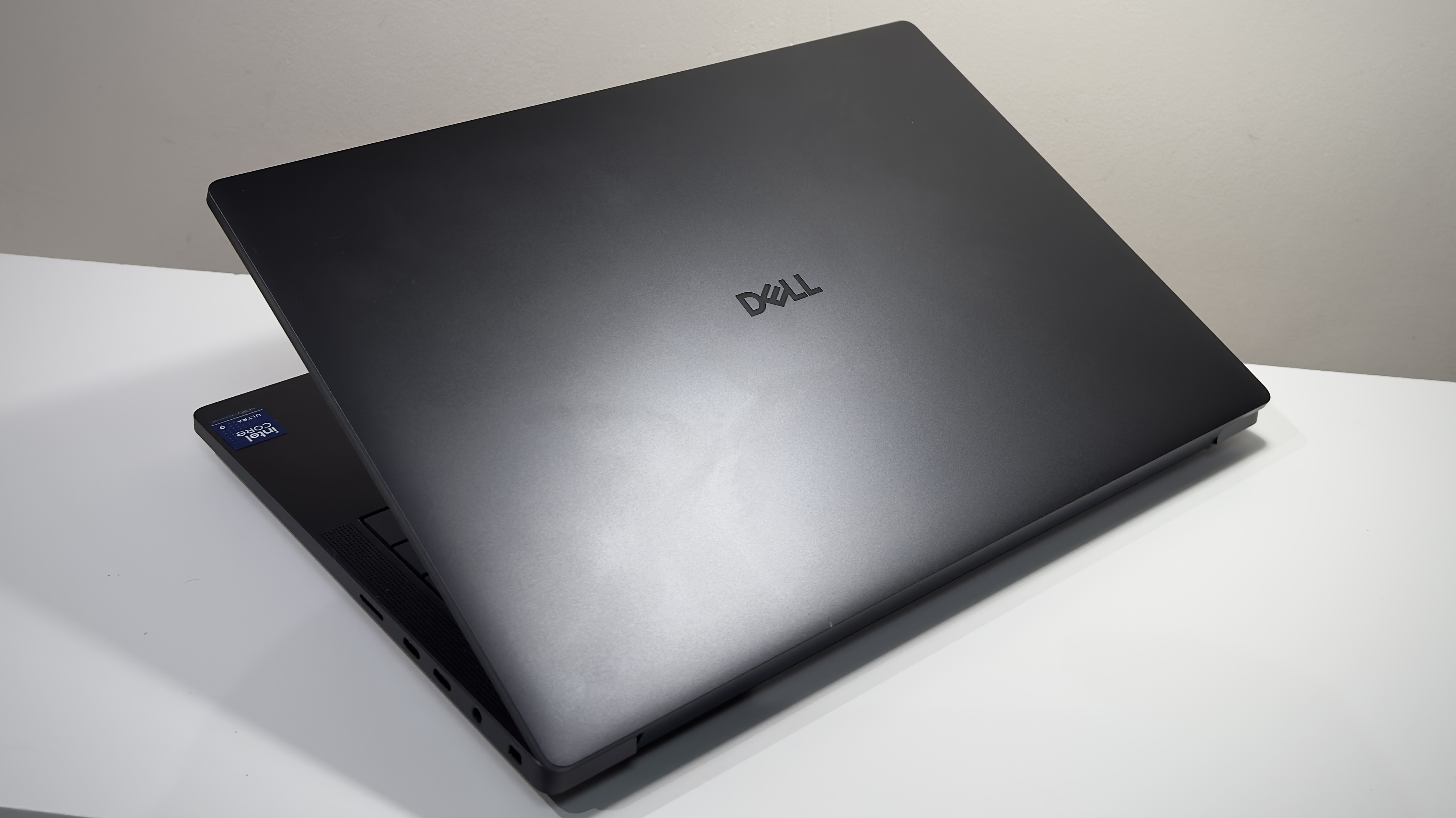 The Dell Pro Max 14 Premium laptop on a desk