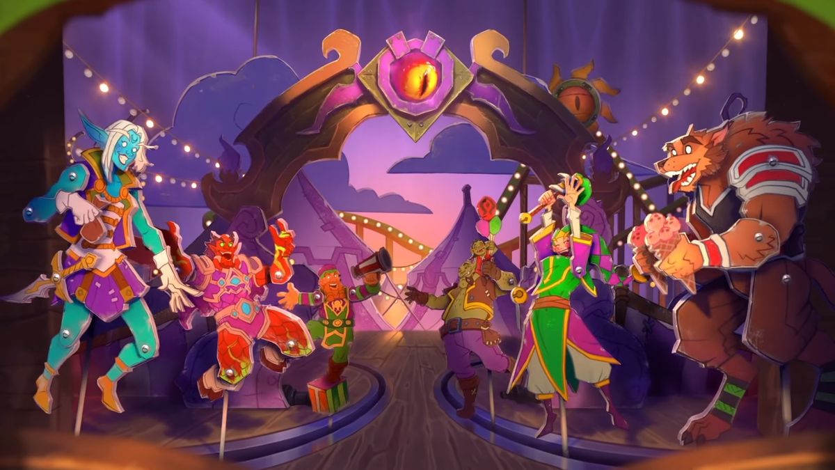 Hearthstone Is Heading To The Darkmoon Faire In Its Next Expansion Pc Gamer