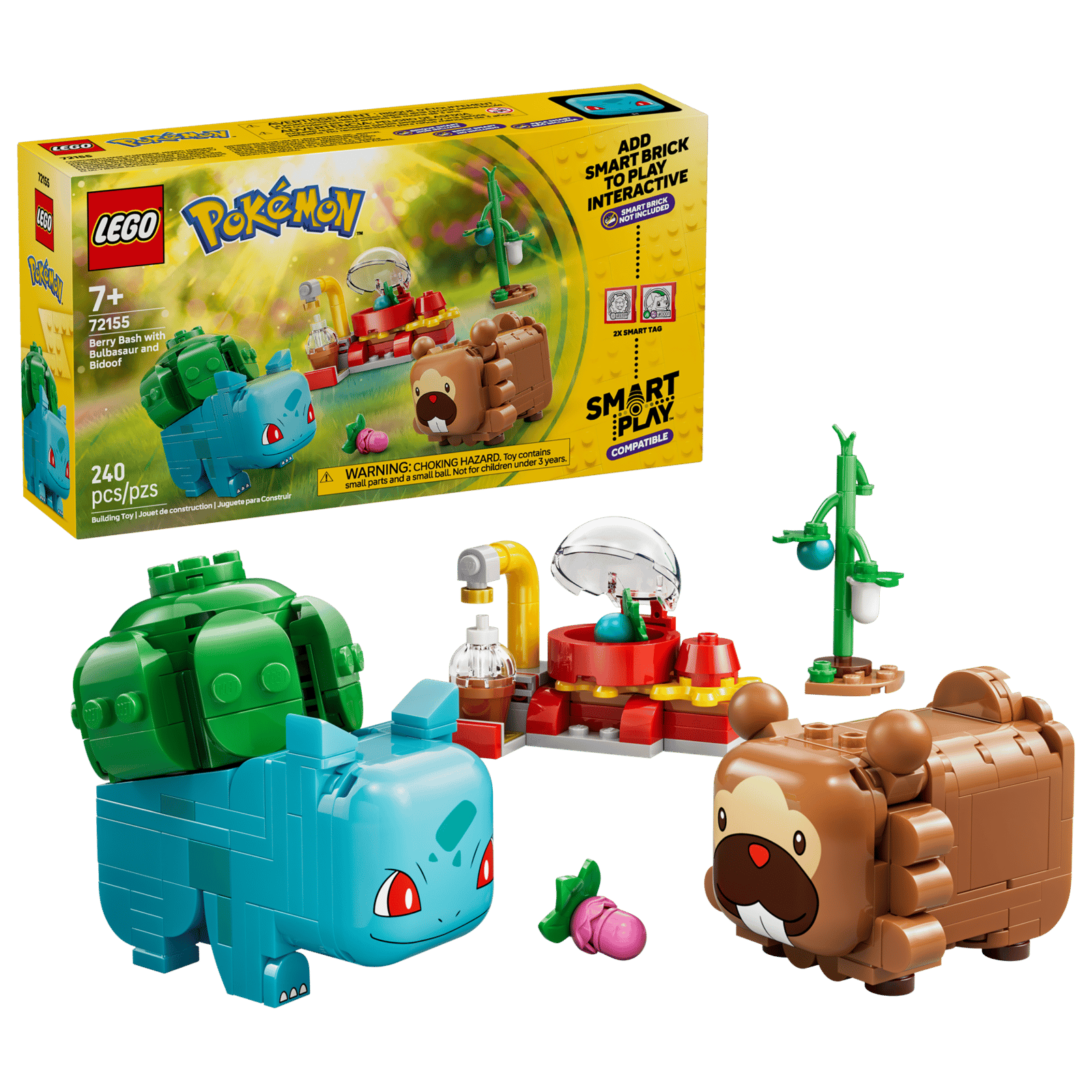 Lego Smart Play: Berry Bash with Bulbasaur and Bidoof