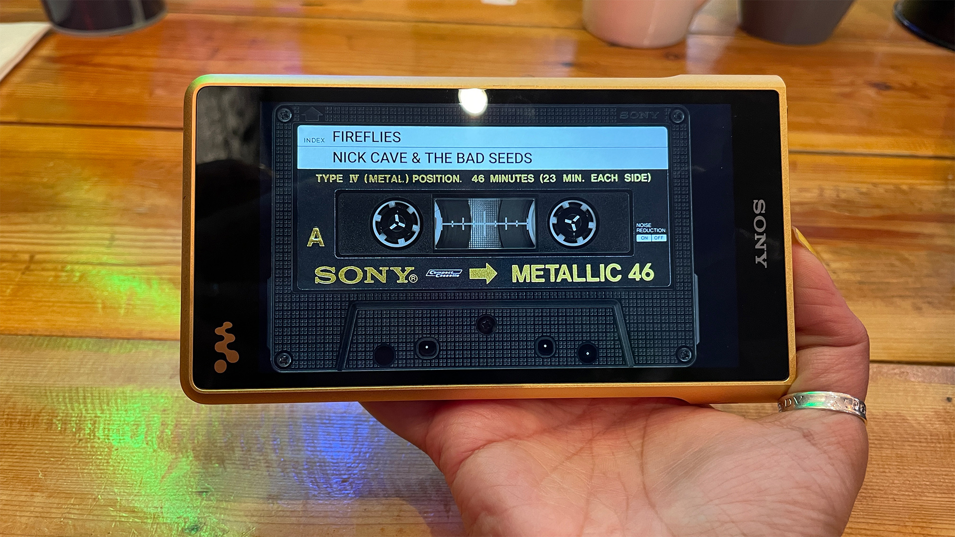 Taşınabilir müzik çalar: Sony NW-WM1ZM2