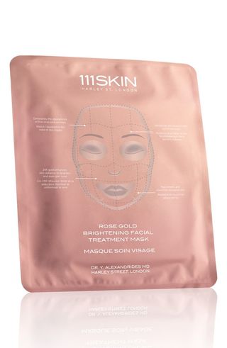 Rose Gold Brightening 5-Piece Facial Mask Box