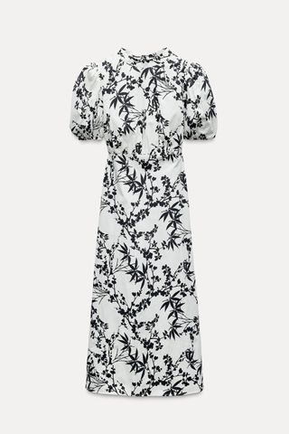 Zara, Long Printed Dress