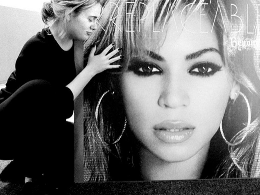 Adele and Beyonce