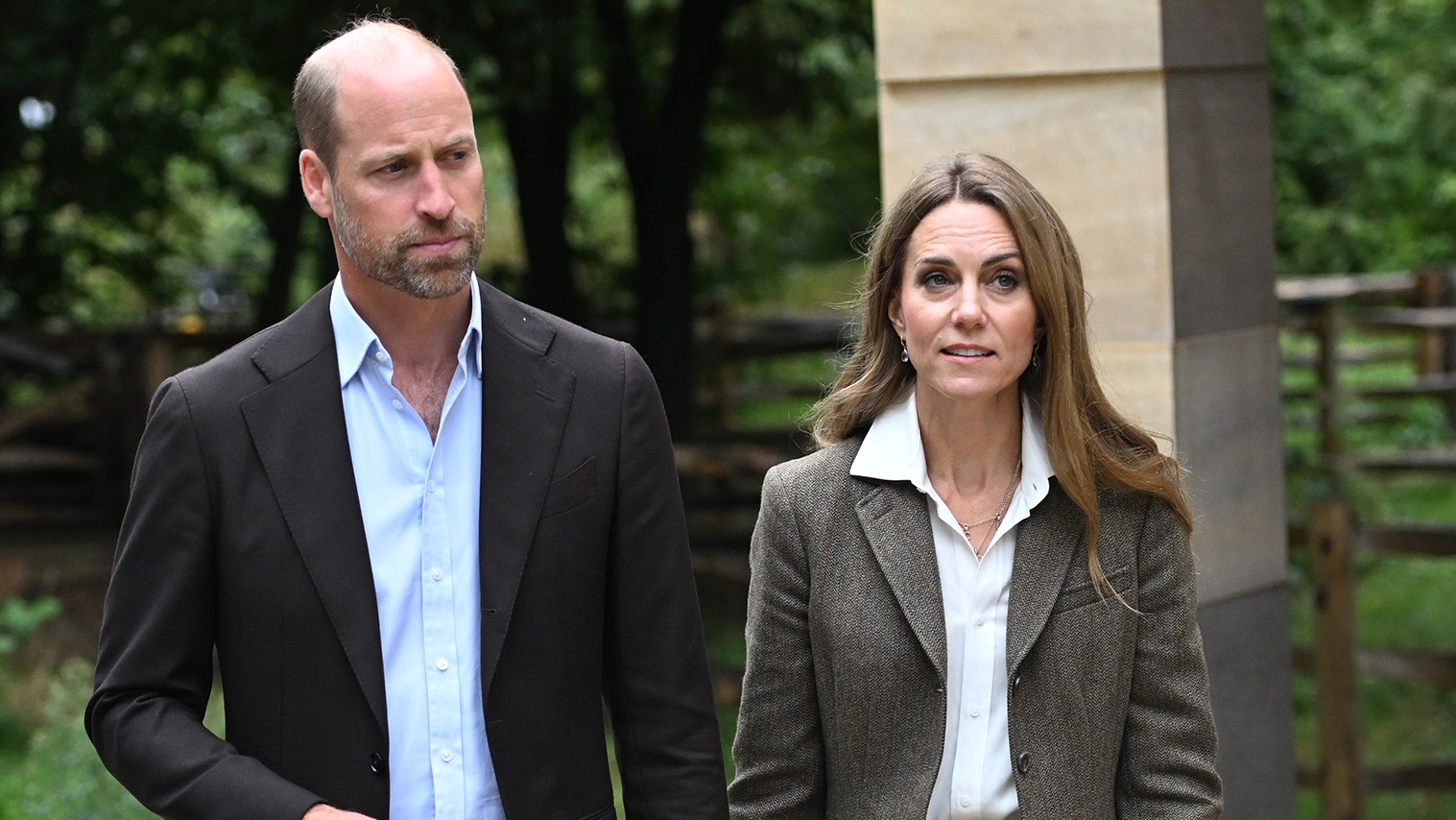 Catherine, Princess of Wales and Prince William, Prince of Wales visit the Natural History Museum&#039;s newly transformed gardens