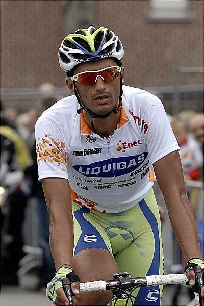 Daniele Bennati (Liquigas) lost the lead almost as quickly as he got it