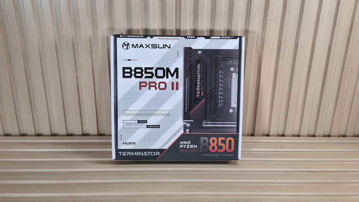Maxsun Terminator B850M Pro II - Board images
