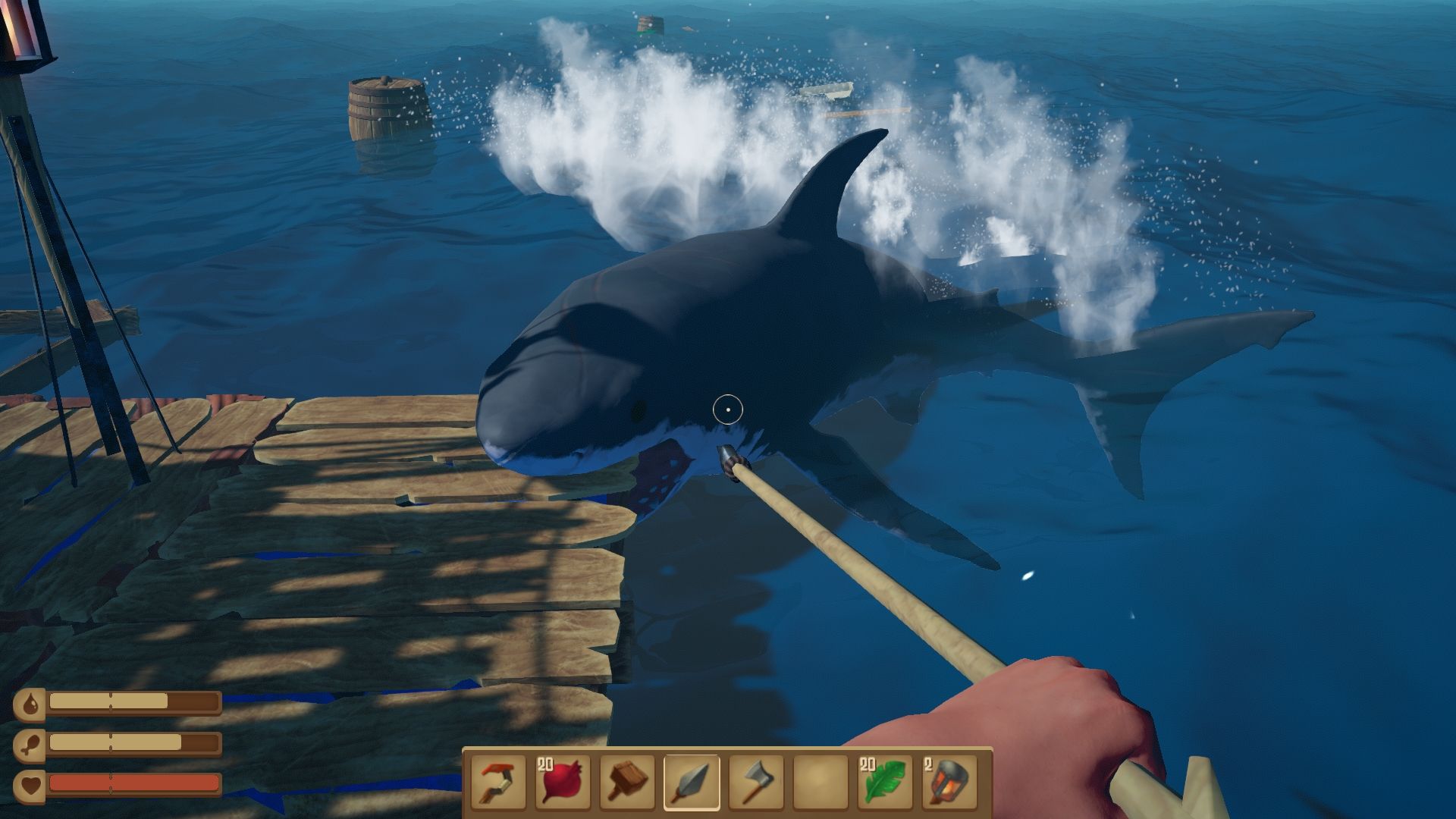 Fish Raft Game Seafaring survival game Raft is coming to Steam next month | PC Gamer