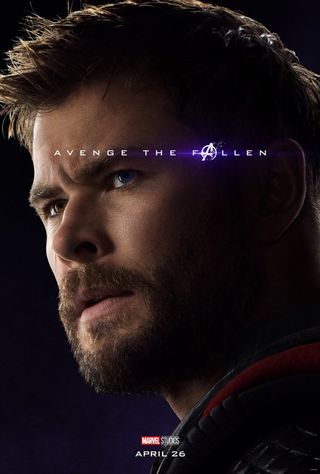 Thor official Endgame poster