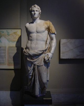 life-sized sculpture of Alexander the Great