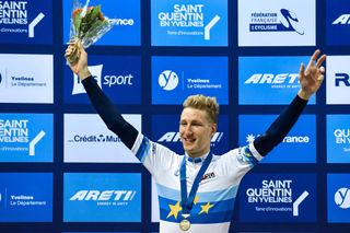 European pursuit champion Corentin Ermenault