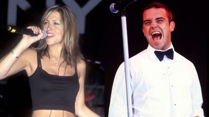Robbie Williams and Nicole Appleton