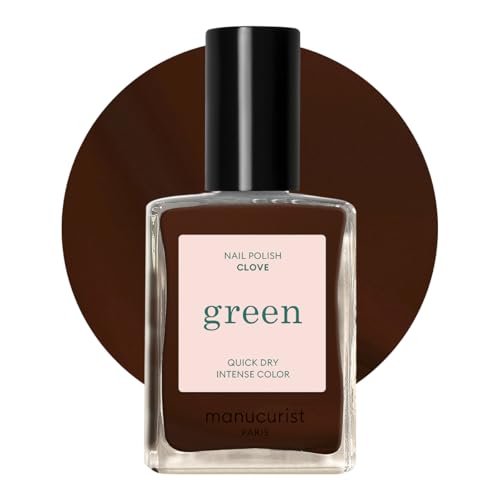Manucurist Green Clove Chocolate Brown Natural Nail Polish