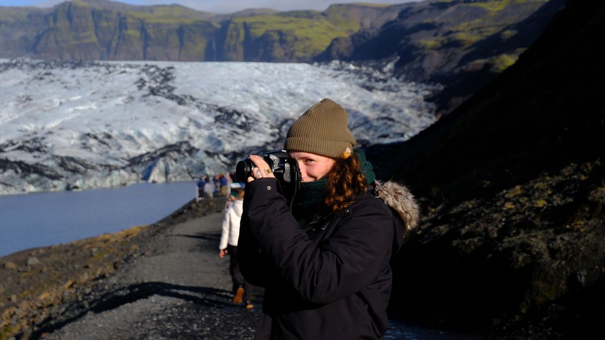 A photo of Iceland taken on a Fujifilm X-T50 mirrorless camera