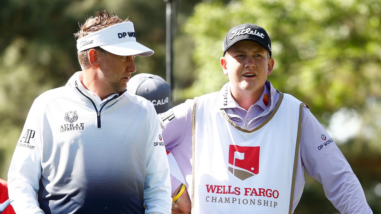 Ian and Luke Poulter next to each other at a tournament