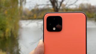 Pixel 4 shot by iPhone 11 in 4K