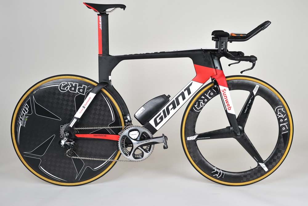 The Team Sunweb Giant TT bike