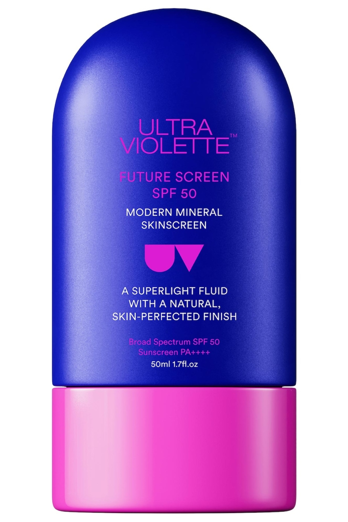 Future Screen Spf 50 Mineral Fragrance Free Facial Sunscreen Serum