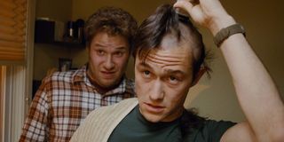 Seth Rogen and Joseph Gordon-Levitt in 50/50