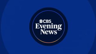 The logo for CBS Evening News.