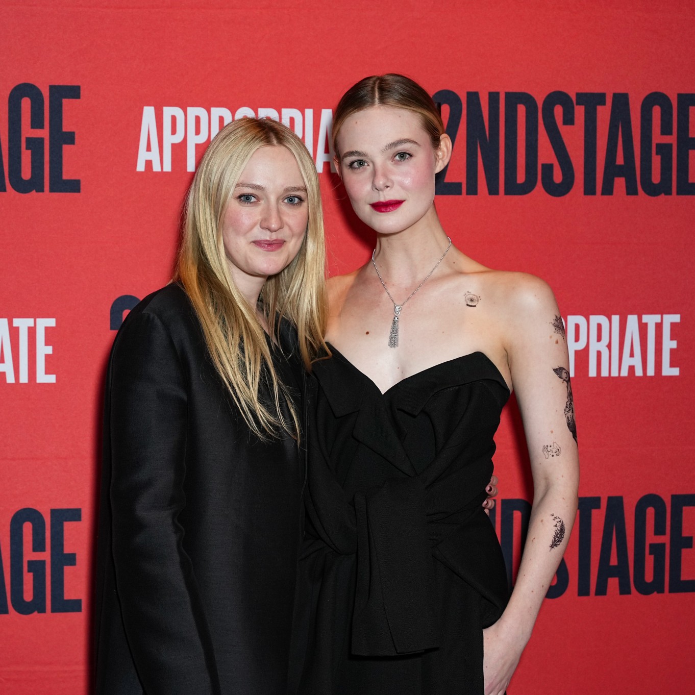 Sisters Dakota and Elle Fanning Gave Us a Double Dose of The Row