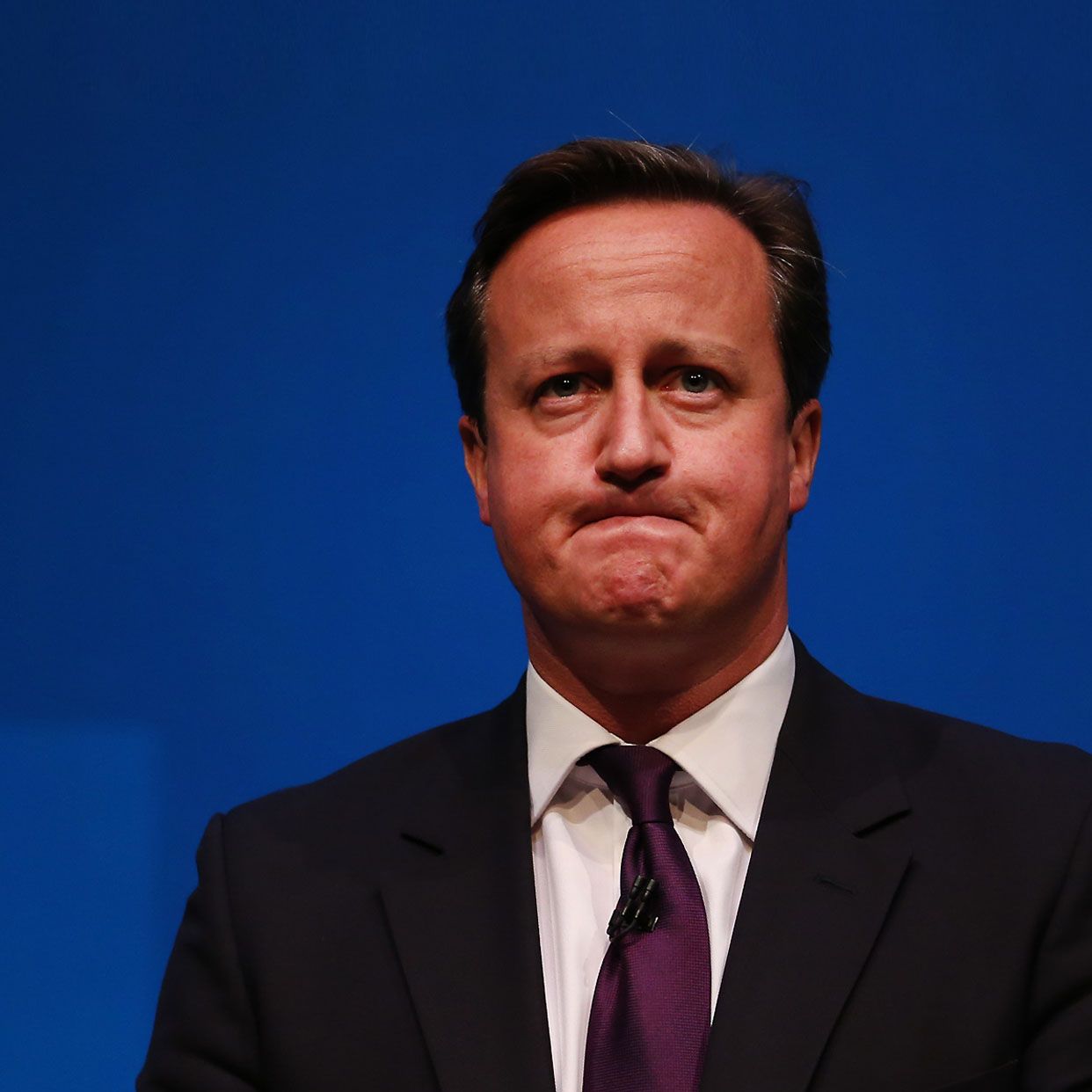 ABERDEEN, SCOTLAND - SEPTEMBER 15:Prime Minister David Cameron addresses members of the No campaign on September 15, 2014 in Aberdeen,Scotland. The latest polls in Scotland&amp;#039;s independence ref