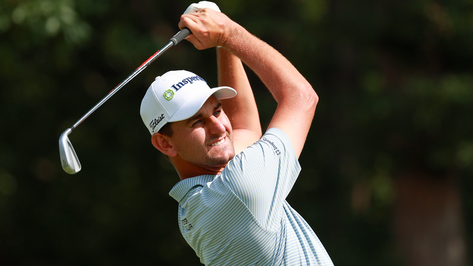 Mac Meissner hits an iron shot