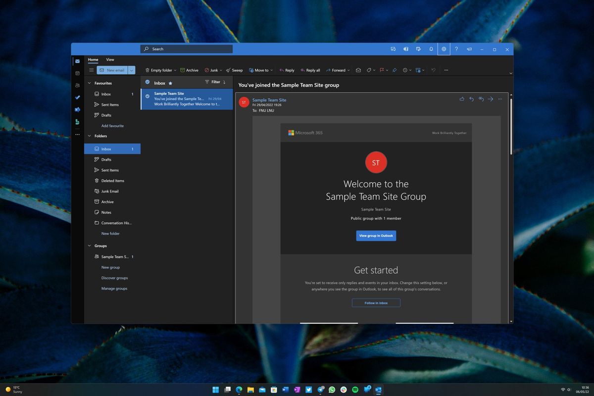 Outlook Client