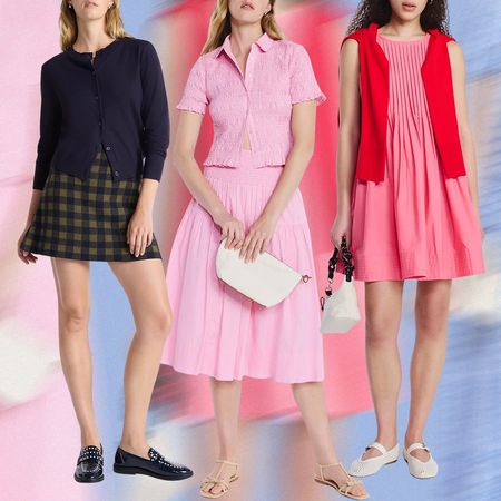 Collage of Walmart Free Assembly Spring Collection