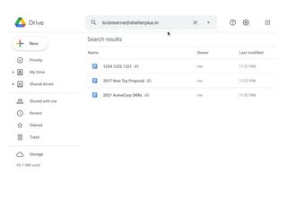 Google Drive Find Files Easier