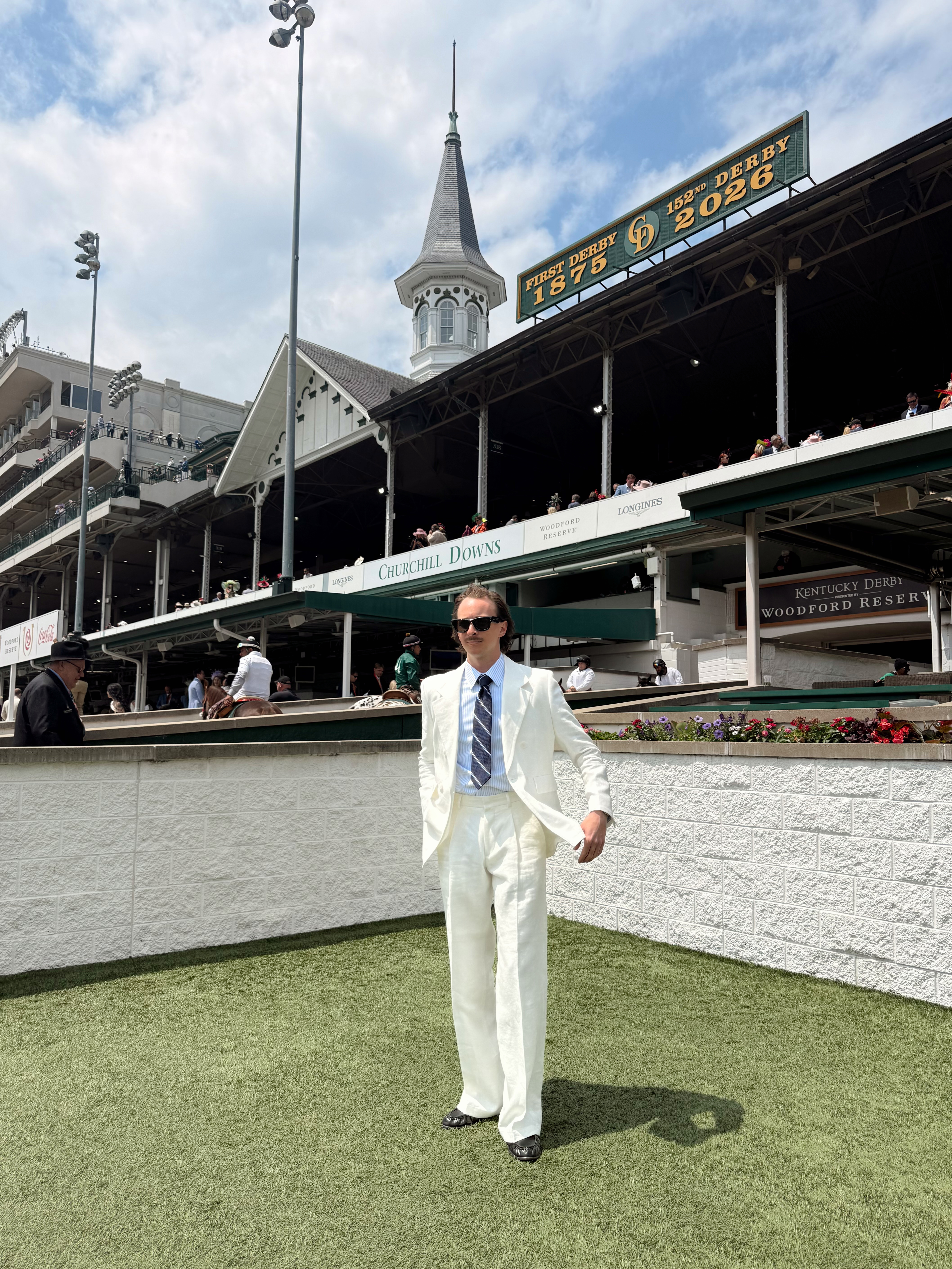Chad Alexander at the Kentucky Derby with Longines