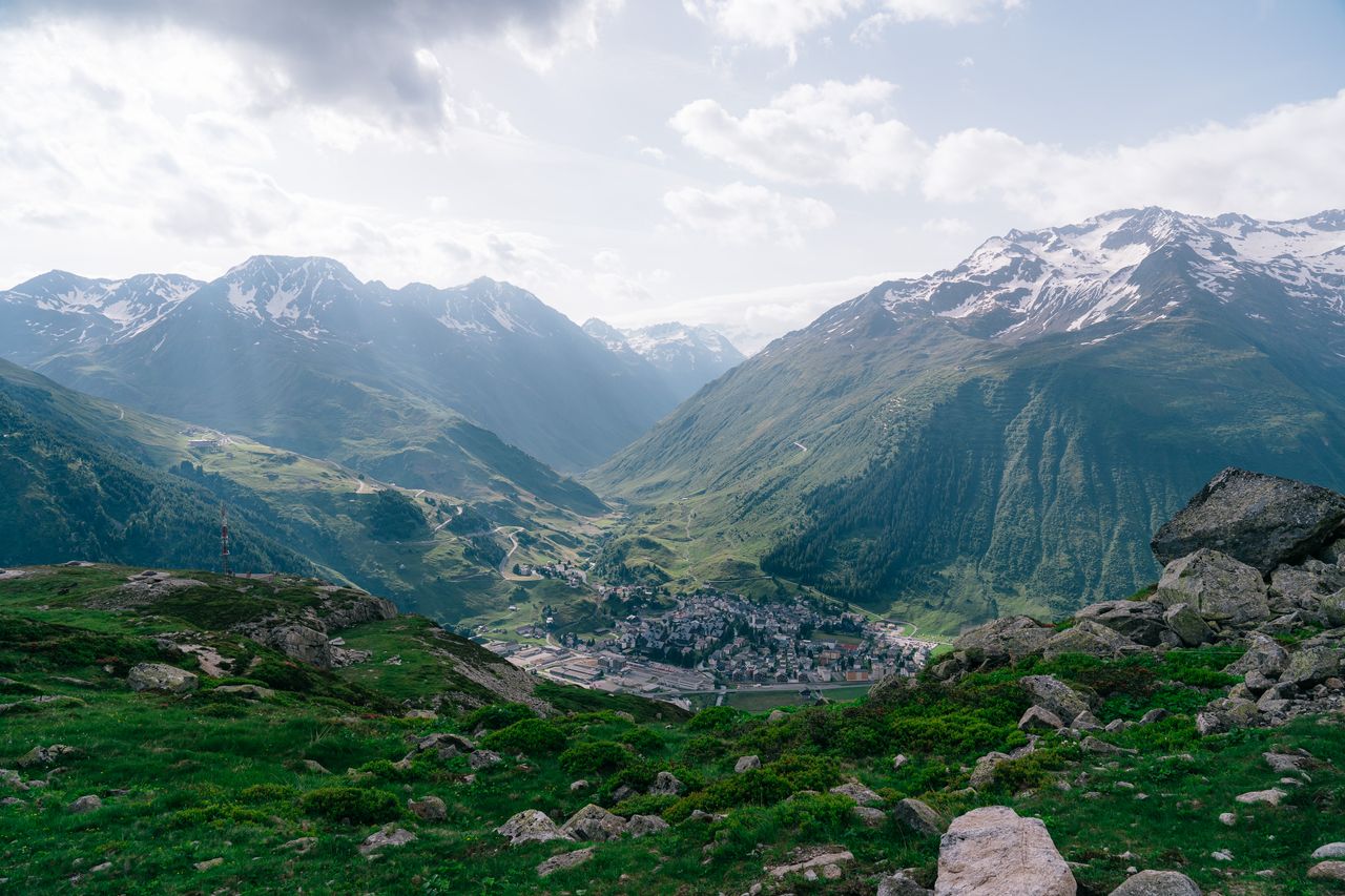 All seven climbs of Octopus Gravel were out of Andermatt, Switzerland