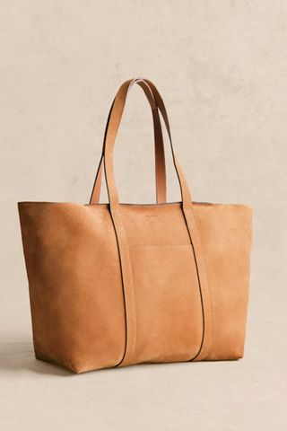  Sézane Camel Gabin Maxi Bag