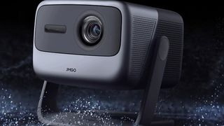 JMGO’s new 4K projector has a built-in gimbal so you can place it anywhere in your home