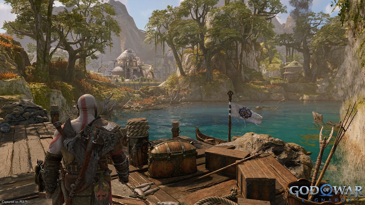 God of War Ragnarok screenshots captured on PS5