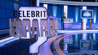 Celebrity Jeopardy trophy