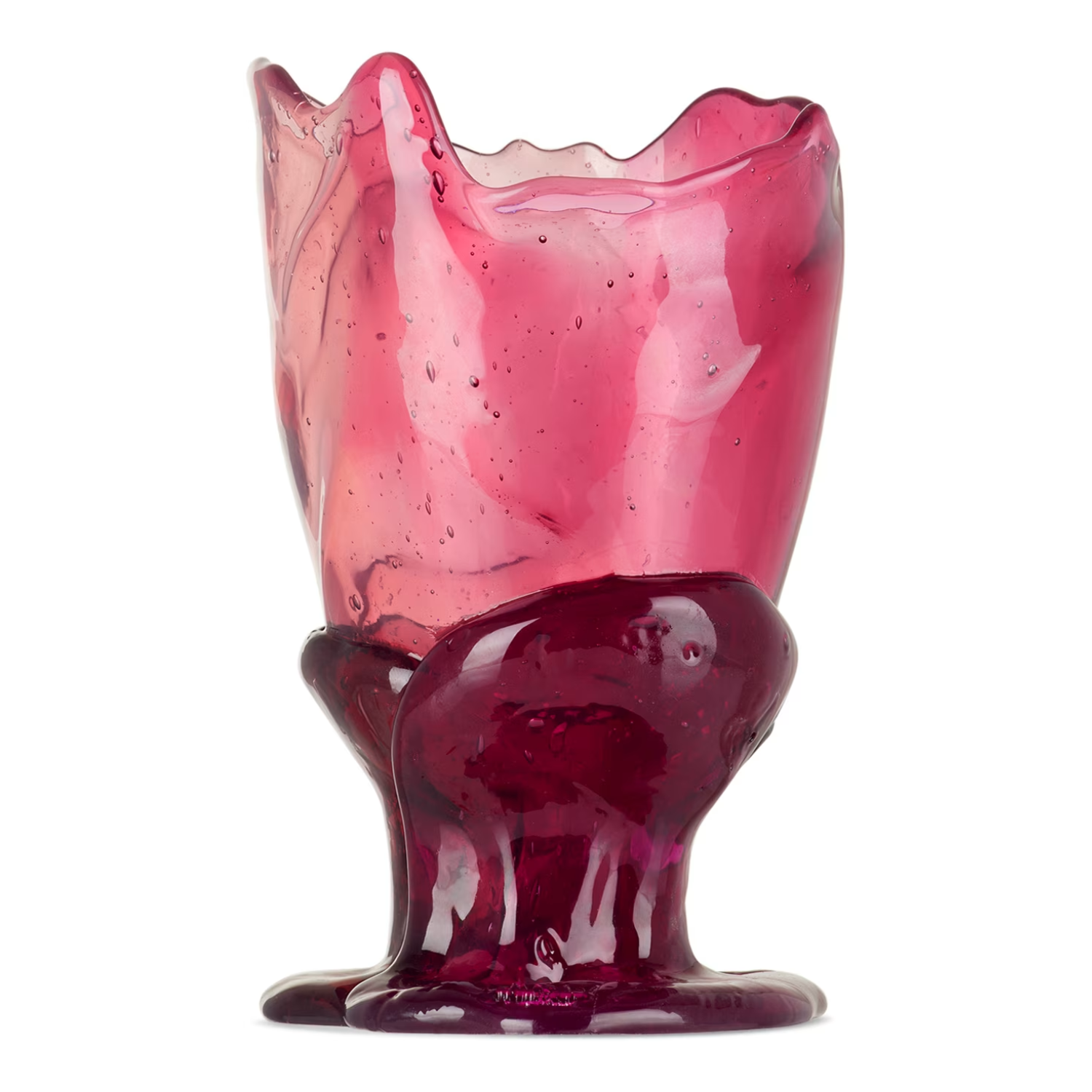 A Corsi Design Pink & Purple Small Twins C Vase from SSENSE