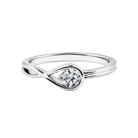 Pandora Brilliance Ring in Silver with 0.25 Carat |Pandora
