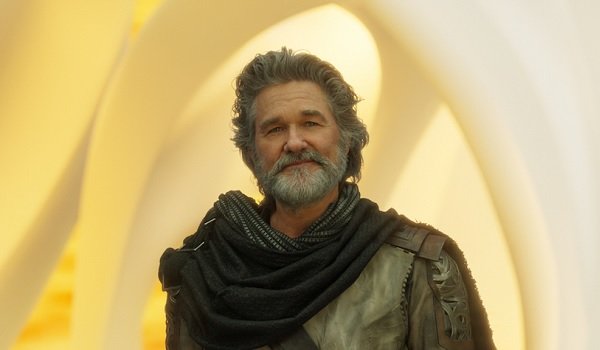 Guardians of the Galaxy Vol 2 Kurt Russell Ego's bearded smirk