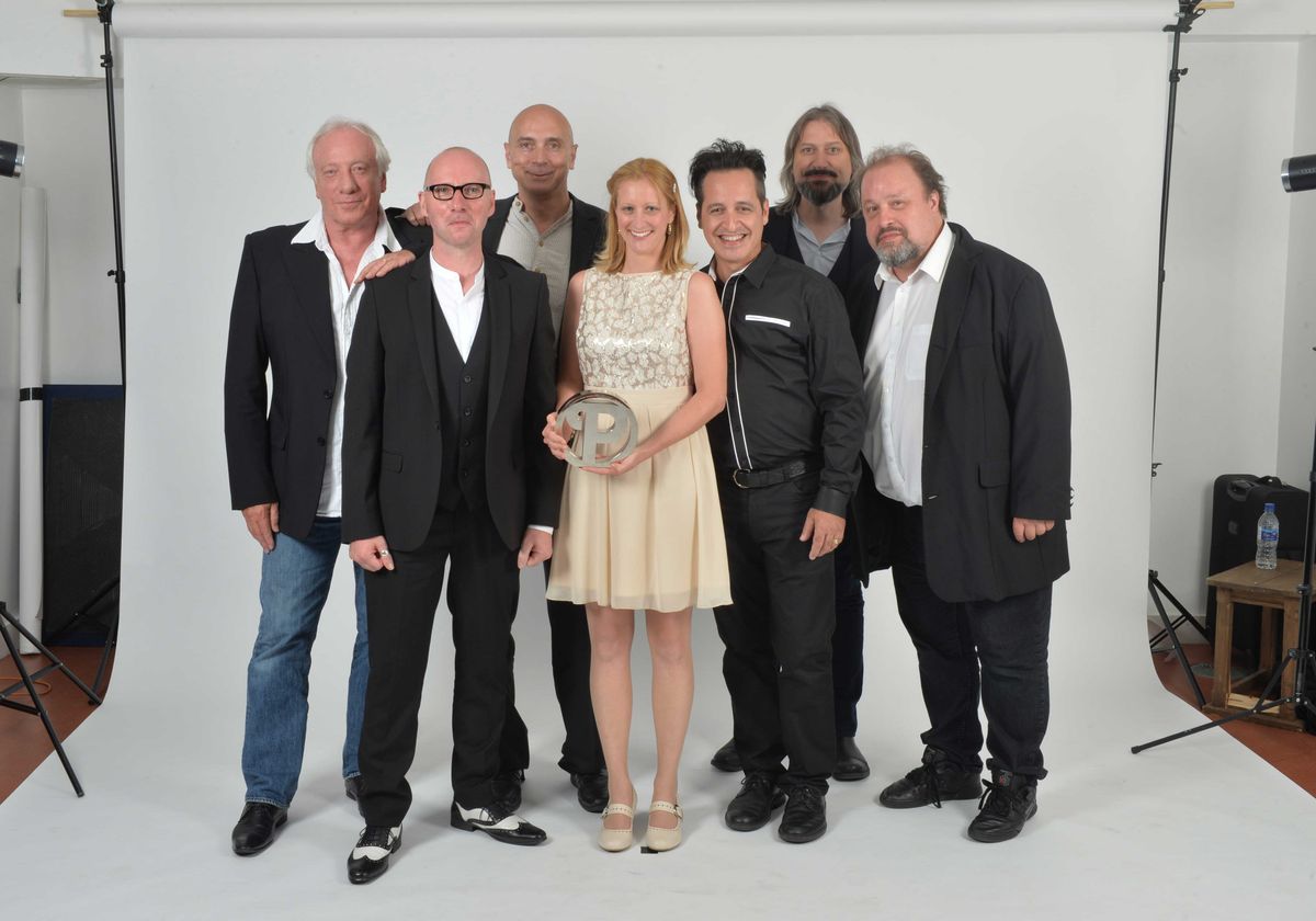 Big Big Train - winners of the Live Event and Band Of The Year Awards