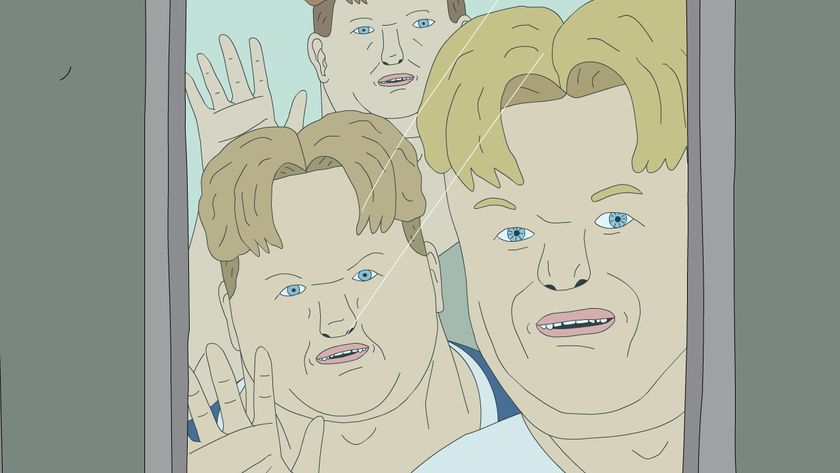 Tristan, Preston, and Duncan in Haha, You Clowns