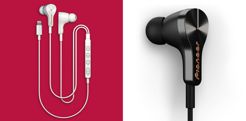 Pioneer's new Rayz headphones charge your iPhone while you