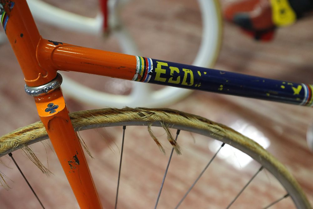Eddy Merckx's Hour Record bike