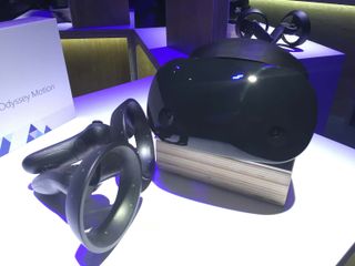 Samsung's Odyssey boasts several high-end features. (Credit: Philip Michaels/Tom's Guide)
