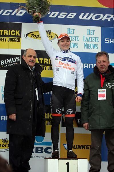 Saane Van Paassen claimed the World Cup lead after Kalmthout.