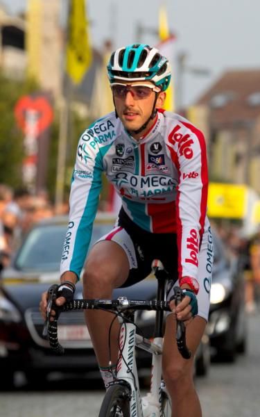 Jelle Vanendert was a star after wearing the polka dot jersey in the Tour de France.