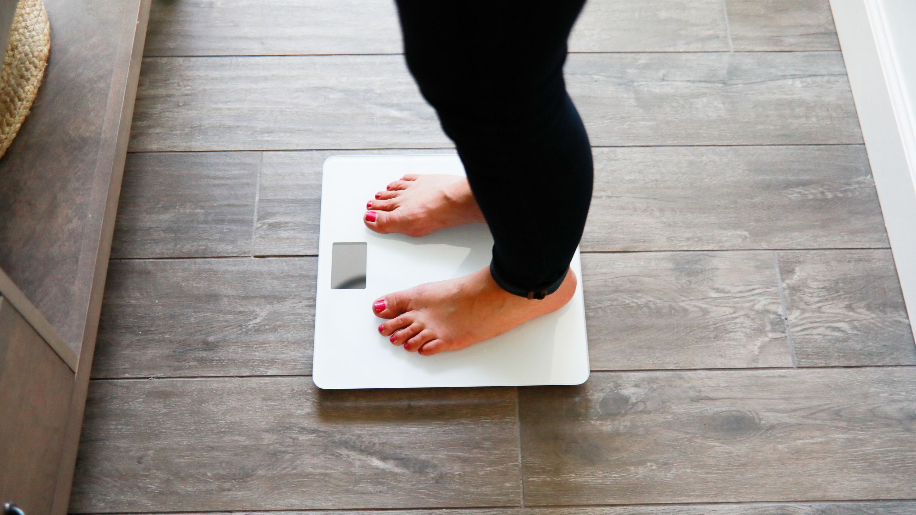 Tracks BMI Withings Body Wi-Fi Smart Scale Digital Weight Bathroom Scales. 