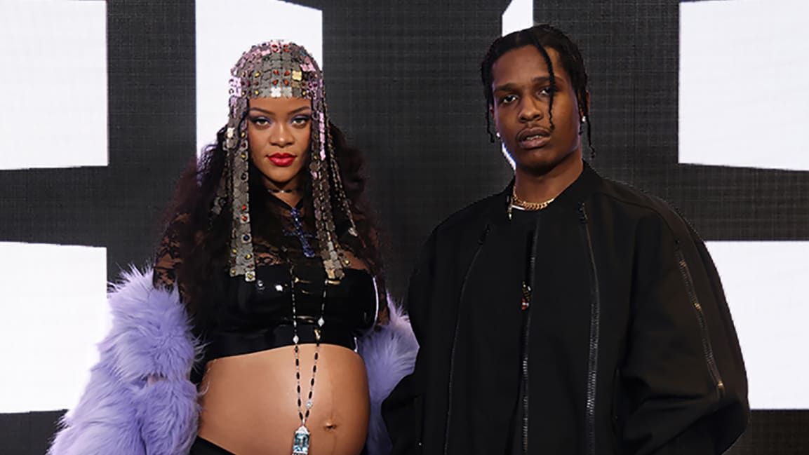 Rihanna and A$AP Rocky.