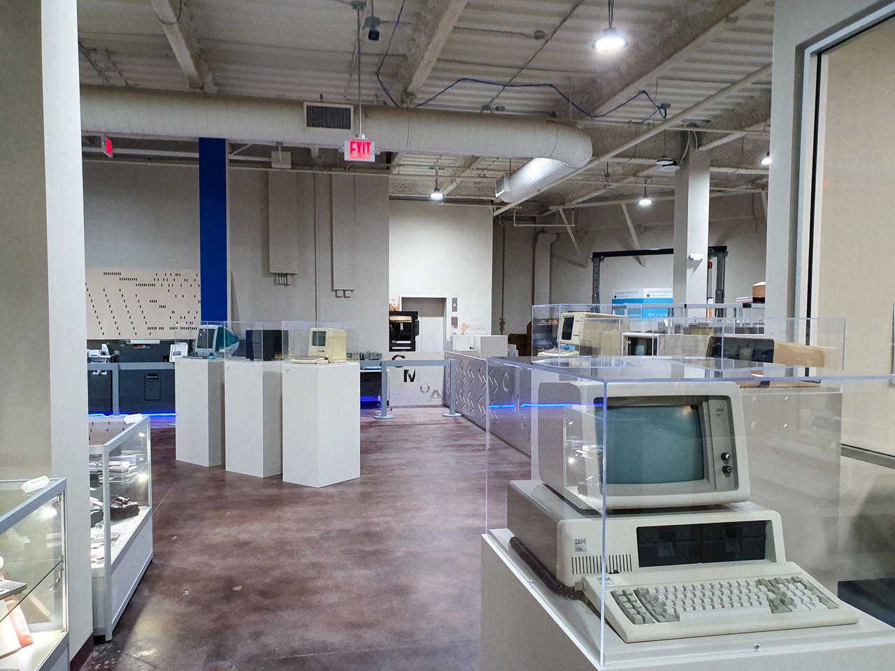 The microcomputer exhibit