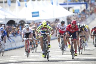 Peter Sagan wins stage four of the 2015 Amgen Tour of California